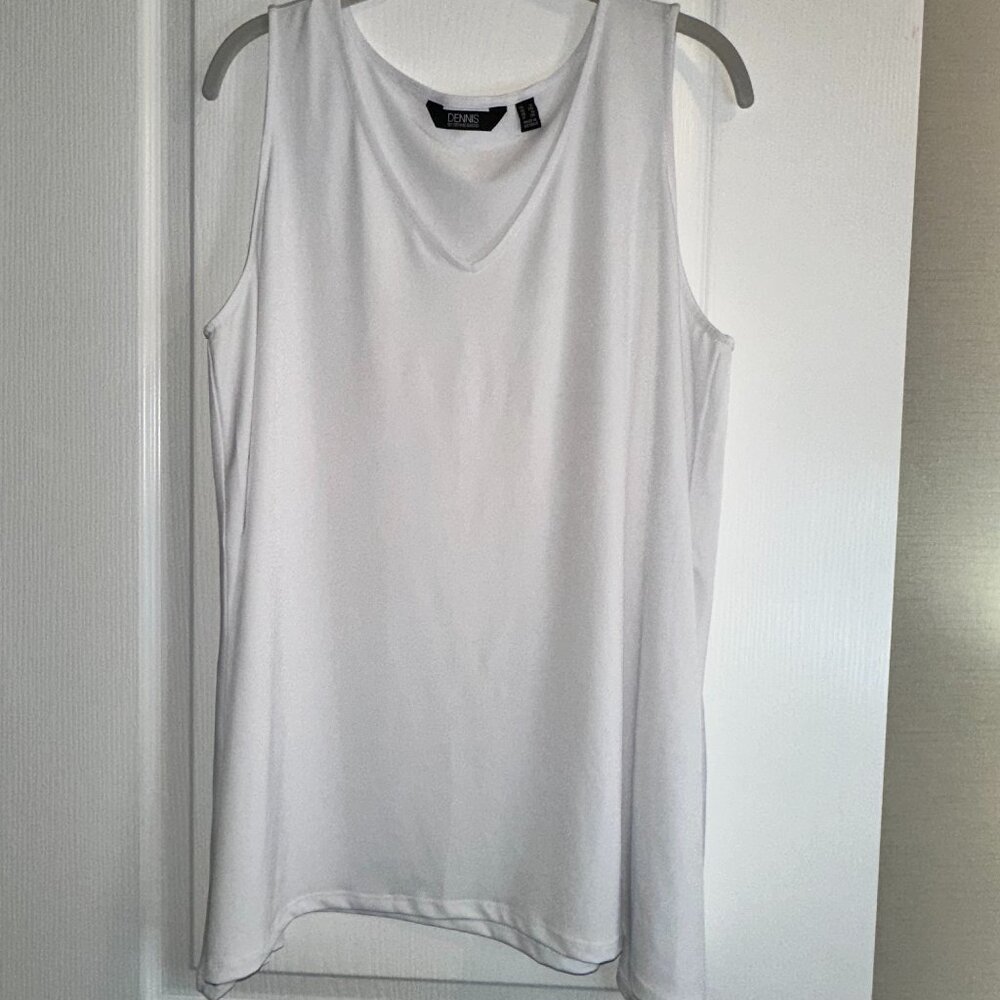 NWOT Dennis Basso tank top